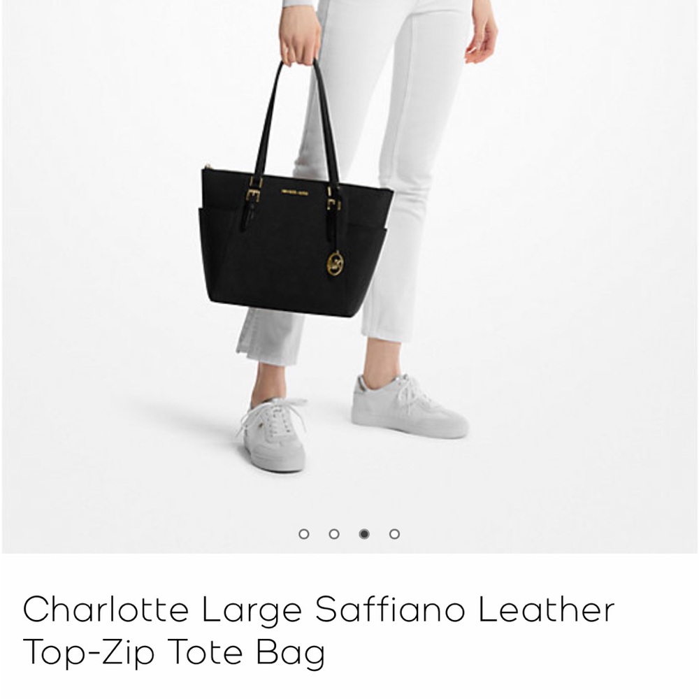 Michael Kors Saffiano Leather Tote - Picture 2 of 2